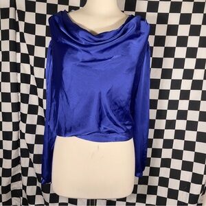 Units blue blouse vintage